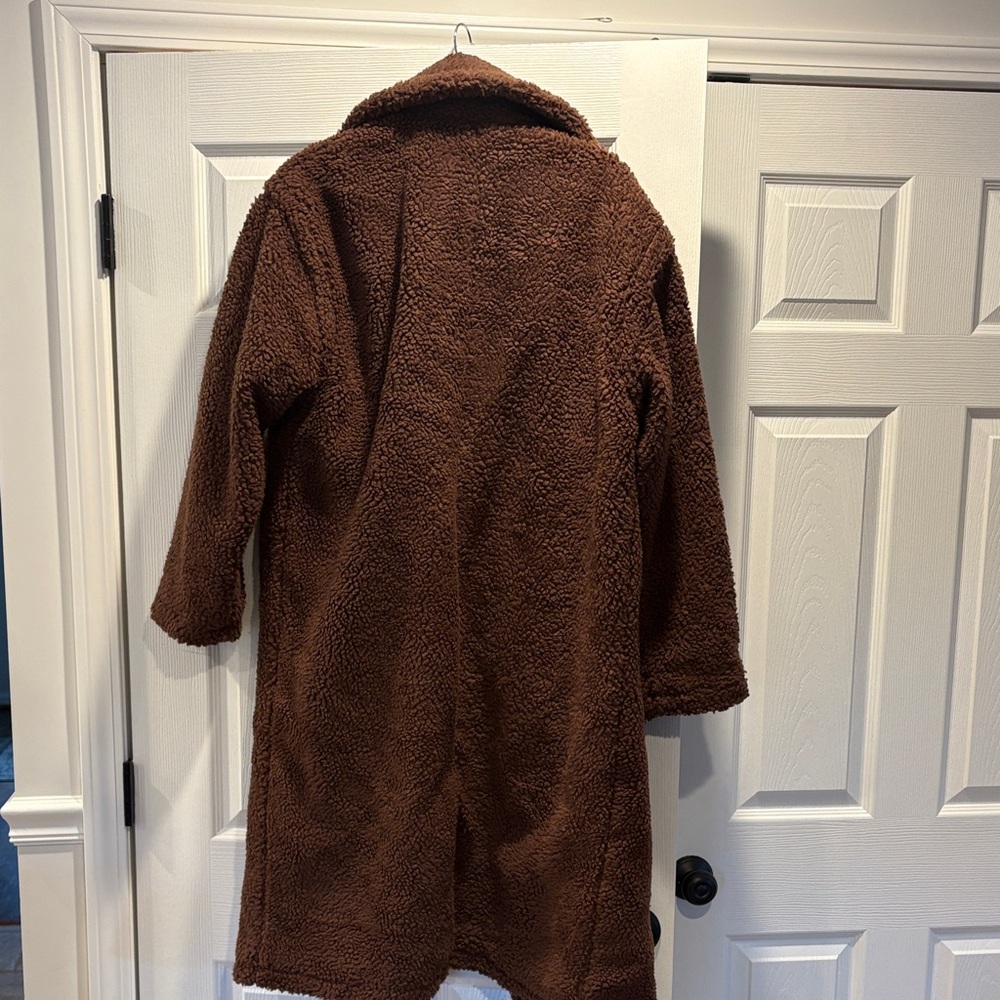 Fabletics Chocolate Teddy Jacket - image 5